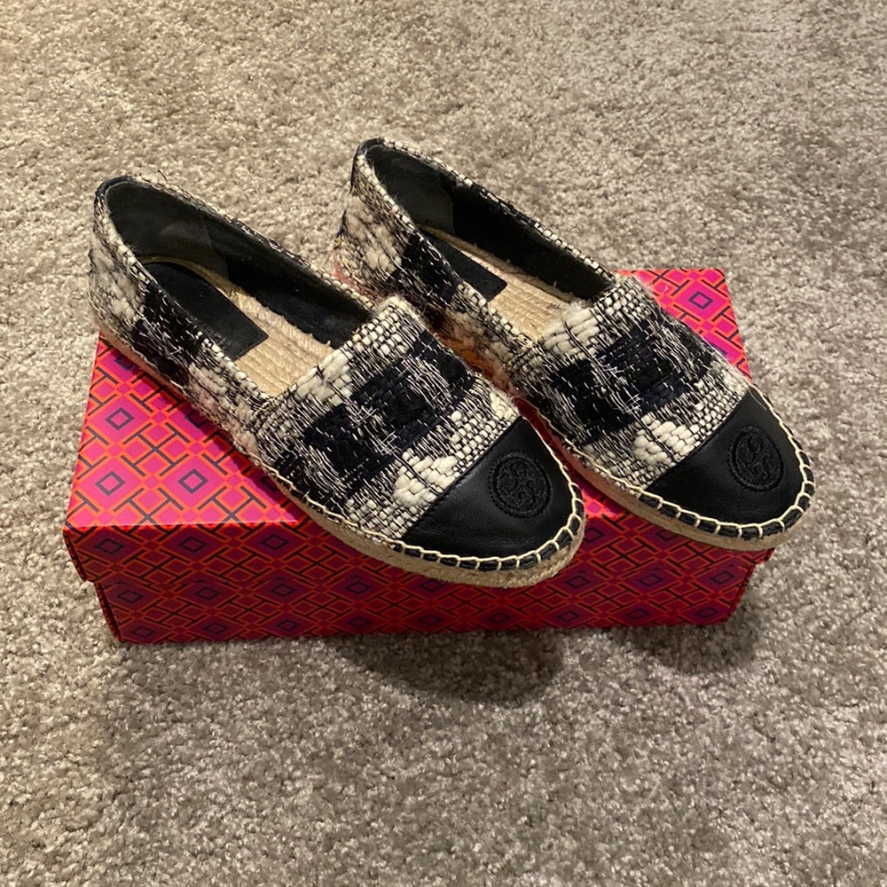 Tory Burch espadrilles. Only worn once!